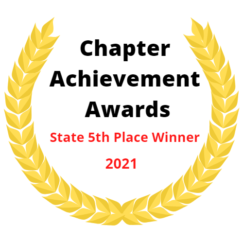 Chapter Achievement Awards 5th Place State